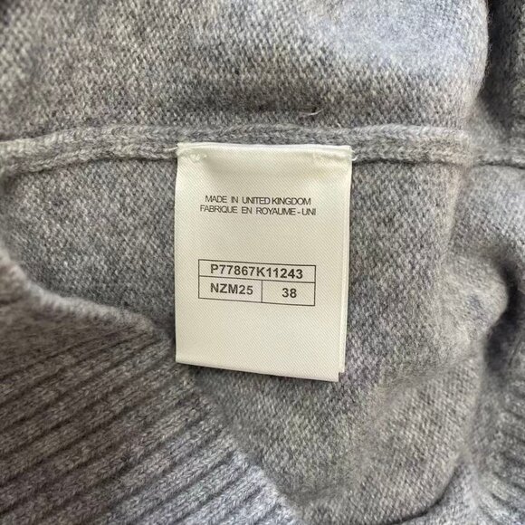 Chanel Gray Knit Cardigan - Picture 11 of 11